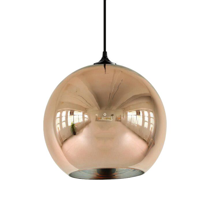 dominidesign © hanglamp Koperen lamp koper 24cm