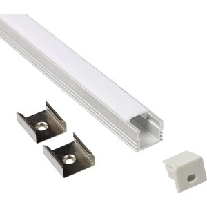 Ledpro Aluminiumsprofil 16x13mm,  aluminium