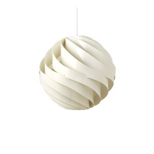 Gubi Turbo Pendant, Alabaster White Glossy Ø62