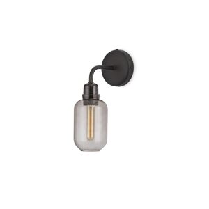 Normann Copenhagen Amp Wall Lamp Eu - Smoke/black