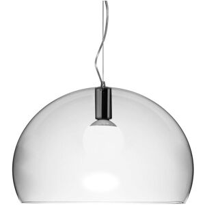 Kartell Fl/y Suspension 9030, Transparent, Incl. Led 15w E27