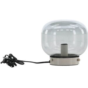 Bollonelie belysning bordlampe 19x19x18cm glass beige, svart.