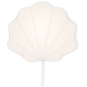 Konges Sløjd clam fabric lamp - off white