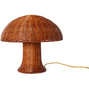 HKliving Rattan bordlampe Natural