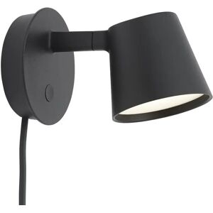 Muuto Tip vegglampe Black