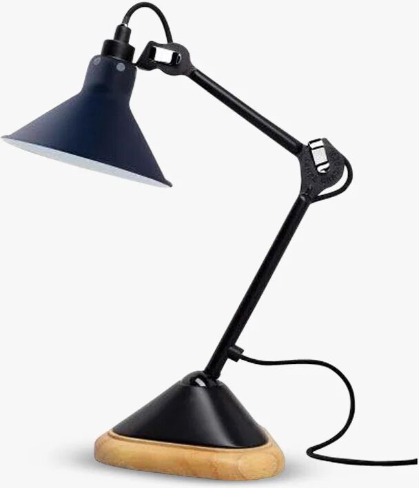 DCWéditions Lampe gras n207, matte svart / matteblå