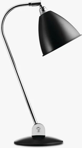 GUBI Bestlite BL2 bordlampe-Ø16-Crome Base, Sort