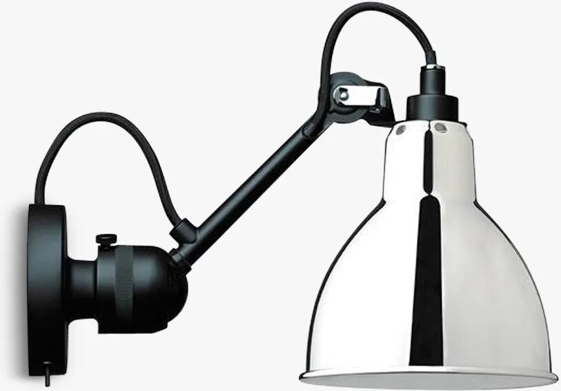 DCWéditions Lampe gras n304 u Ledning m slå på / av, krom