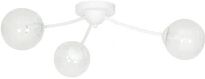 Emibig Bamba 3 lys taklampe - Hvit/Klart glass