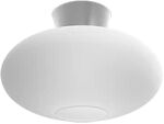 Belid Bullo taklampe XL 38 cm IP21 - Aluminium/Opal glass