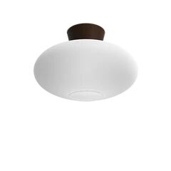 Belid Bullo taklampe XL 38 cm IP21 - Oxid/Opal glass