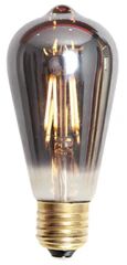 Ms - belysning Edison lanterne smoke 4W LED dimbar 60mm