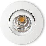 Lumens Infinity 7W lavtbyggende led downlight IP44 hvit