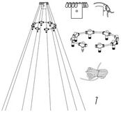 Star Trading System led flaggstang modul for lysslynge - Hvit