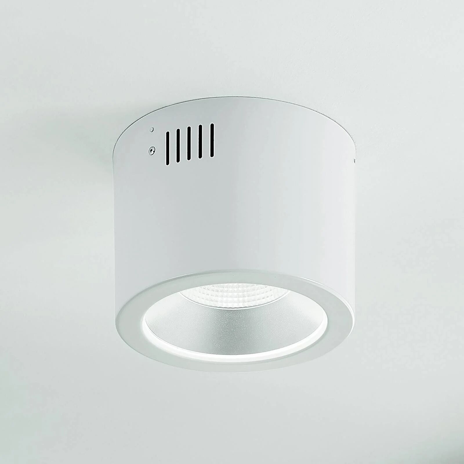 Arcchio Liddy LED-downlight, hvit, Ø 17,7 cm