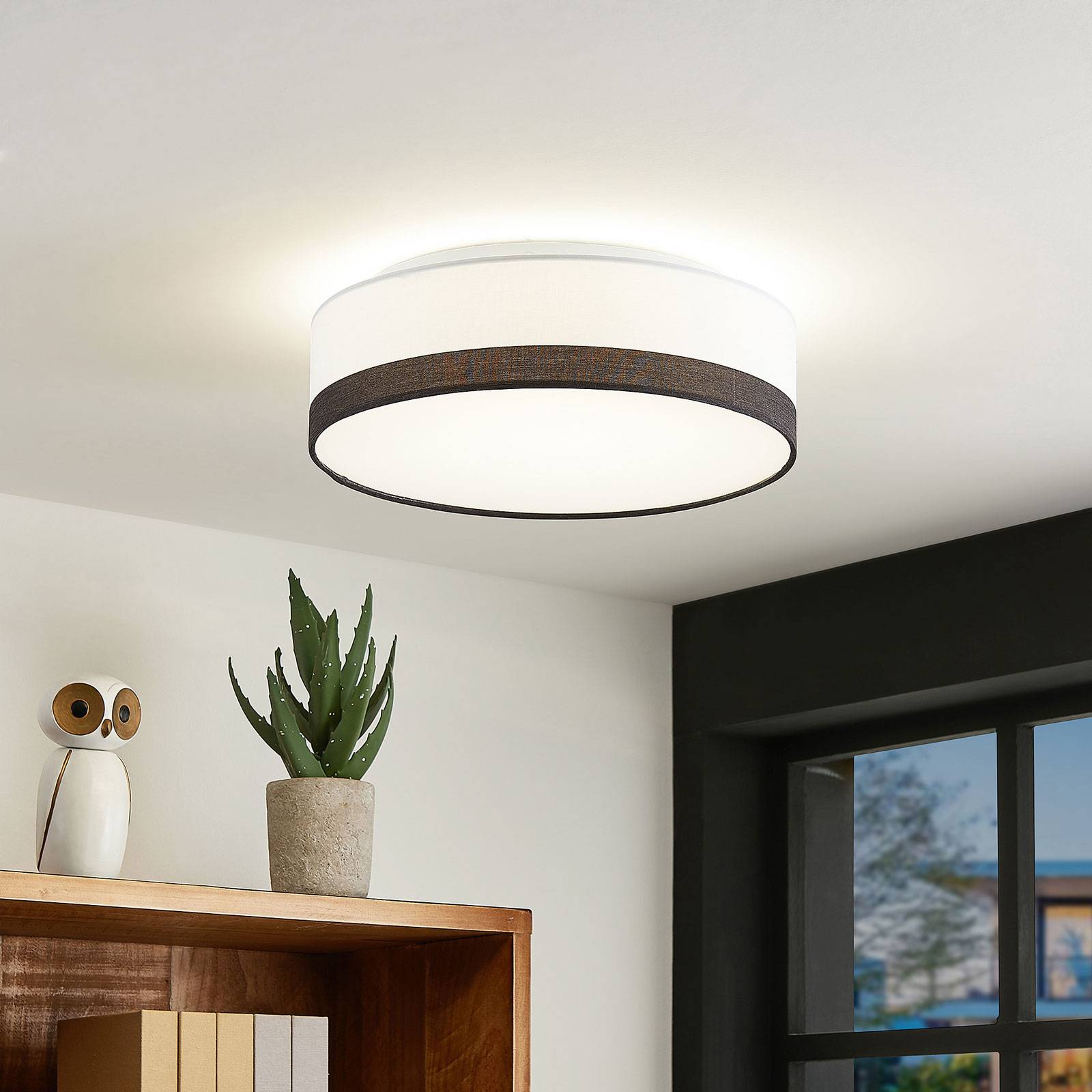 Lindby Laia LED-taklampe Ø 38 cm