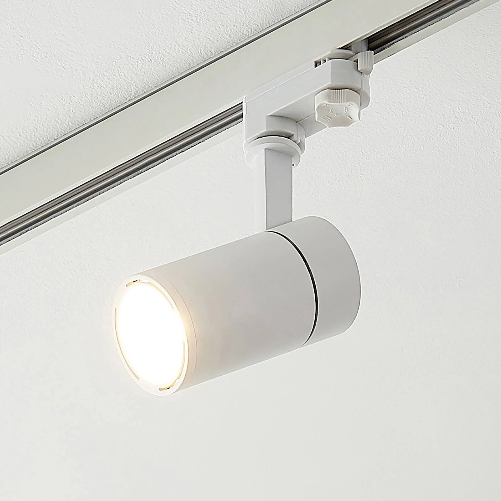 Arcchio Cady LED-skinnespot, hvit 15° 12 W