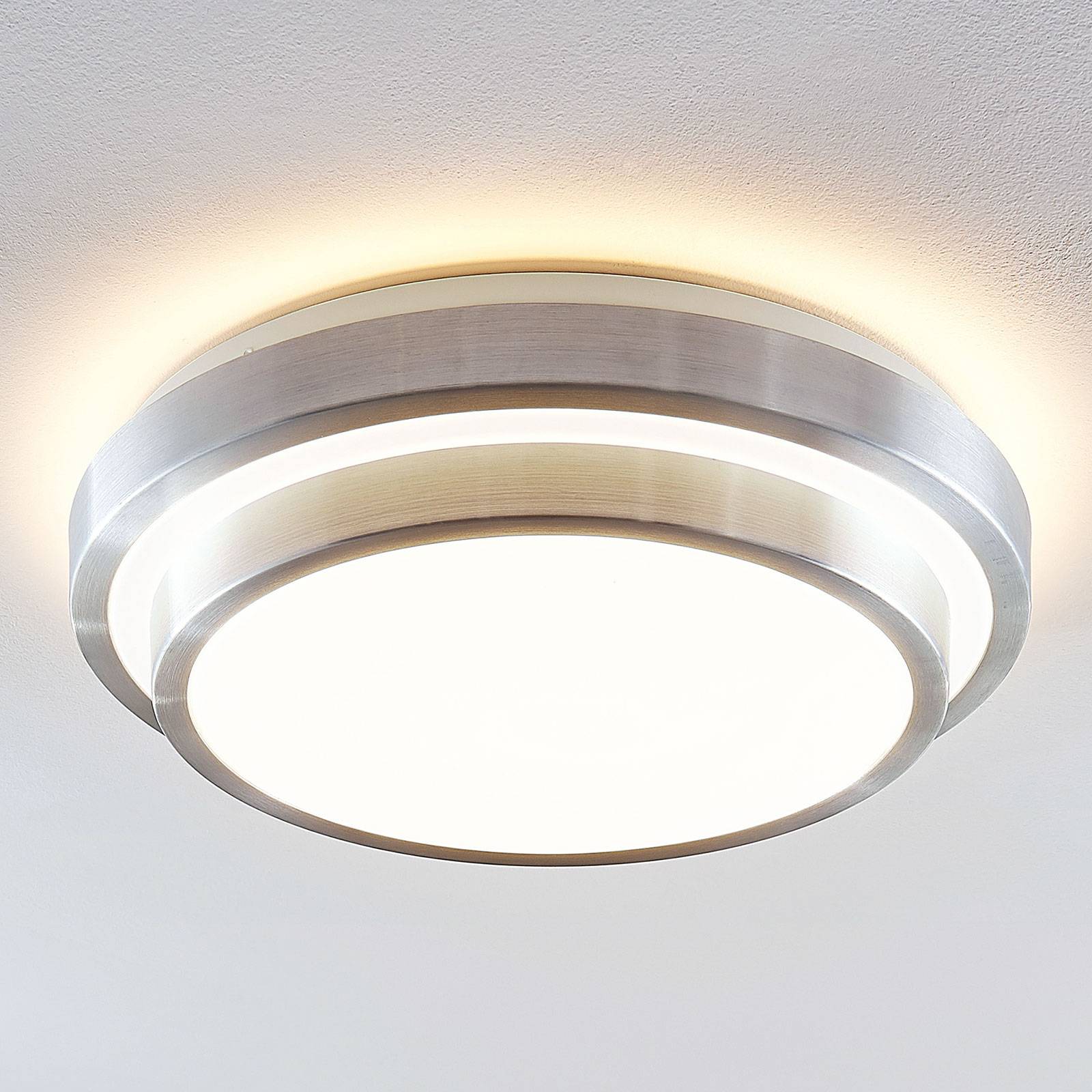 Lindby Naima LED-taklampe, rund, 41 cm
