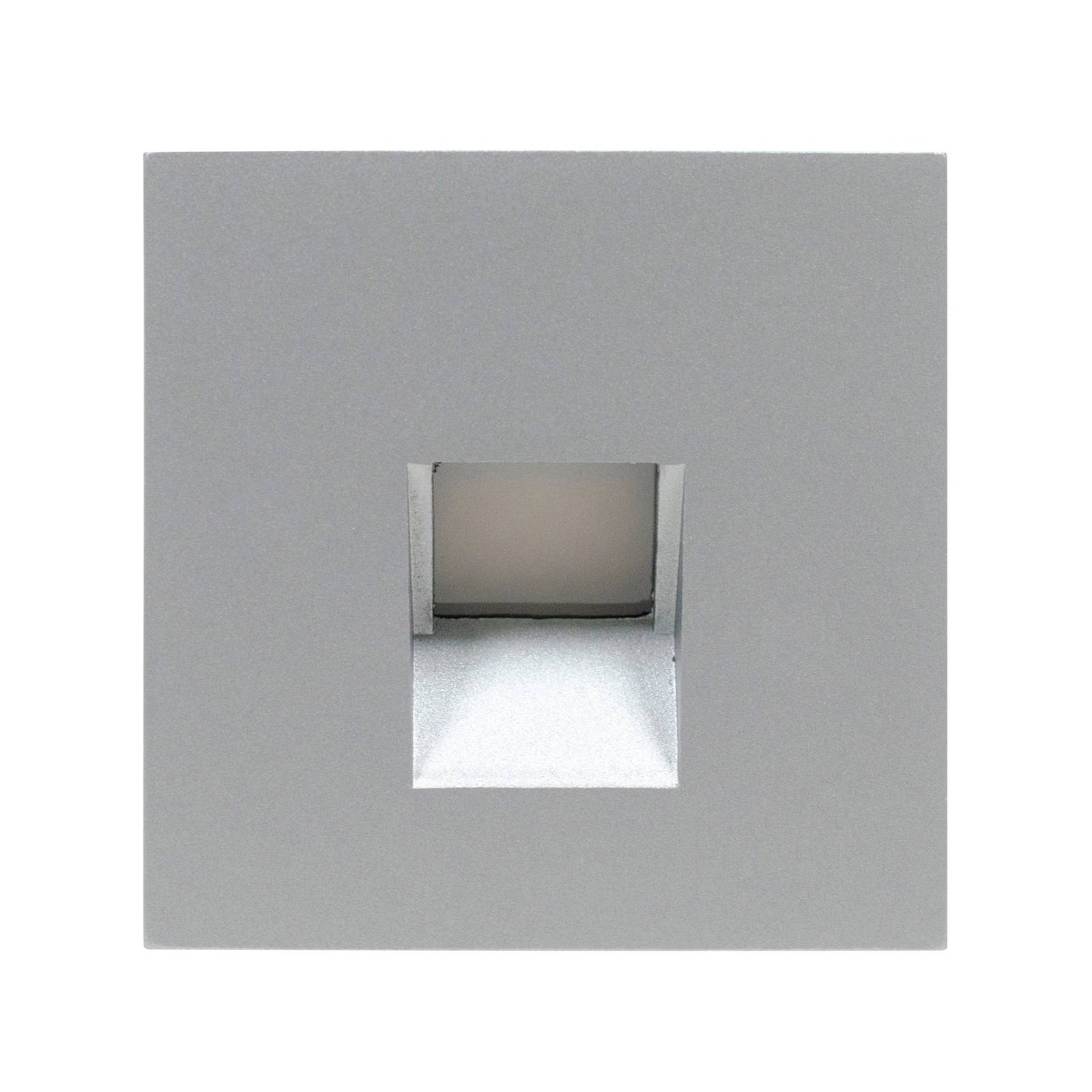 Arcchio Vexi LED-innfellingslampe CCT sølv 7,5 cm