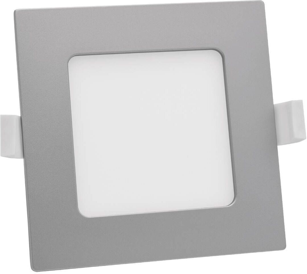 Prios Helina LED-downlight, sølv, 16,5 cm