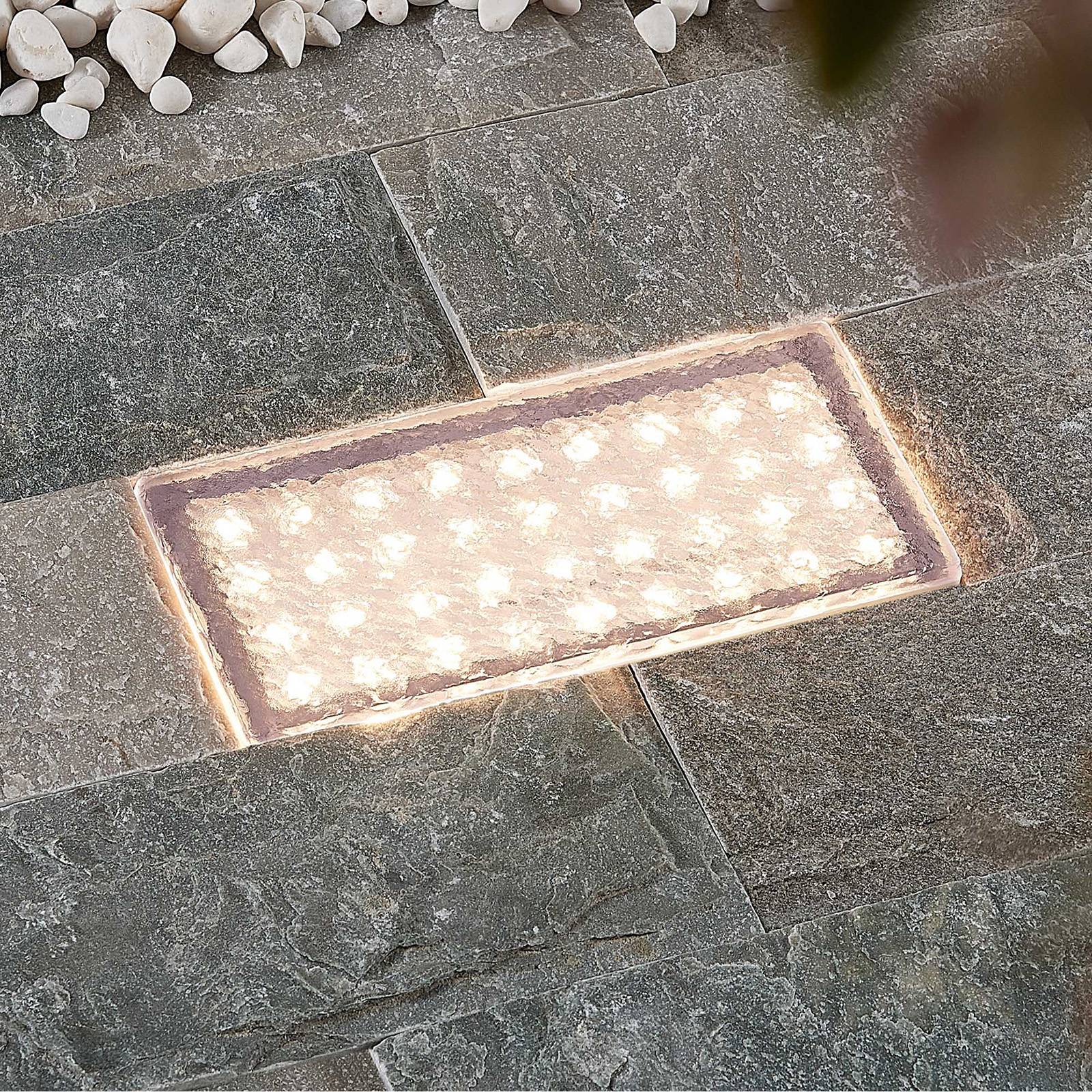 Prios Ewgenie LED-bakkespot, 20 x 10 cm