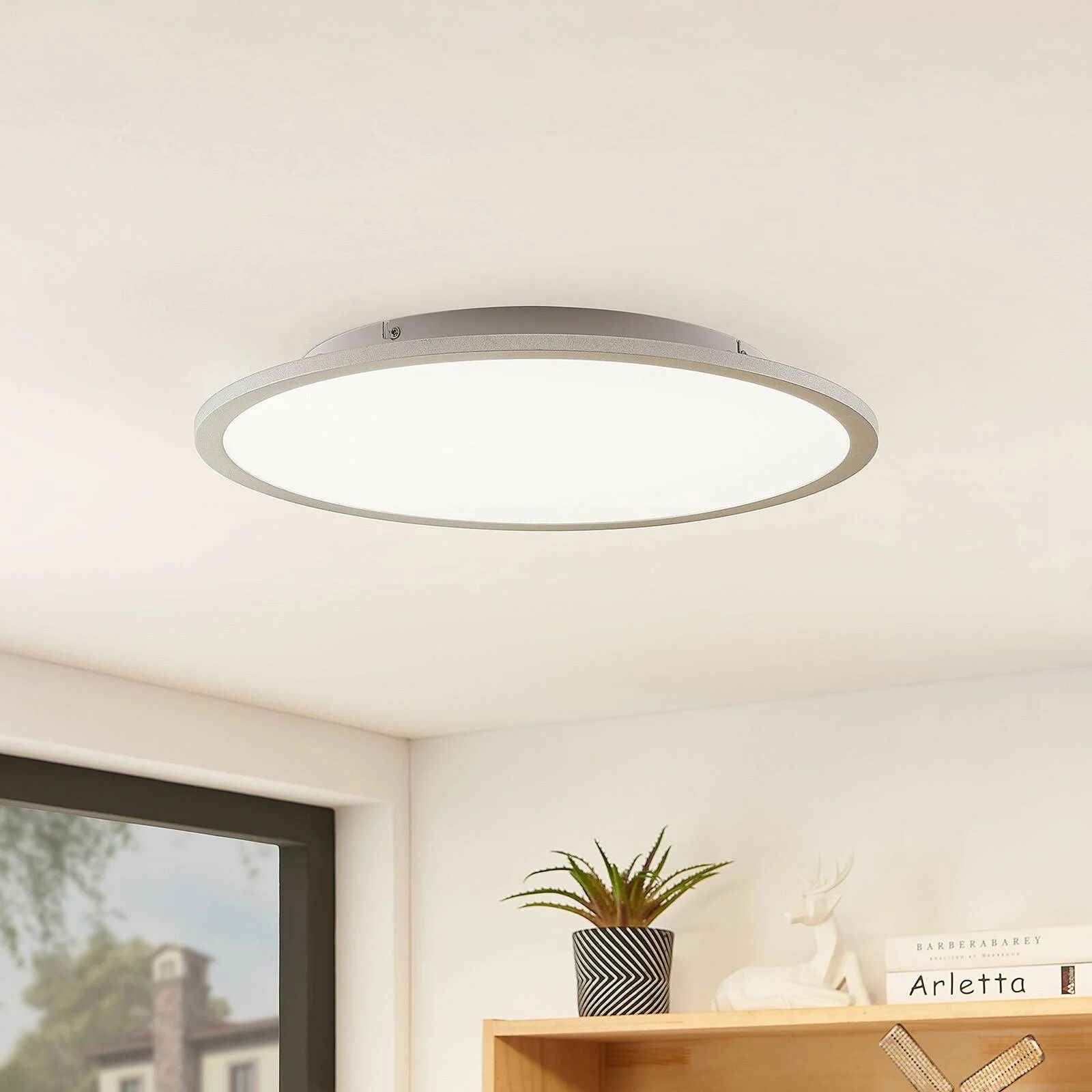 Lindby Narima LED-taklampe, 4 000 K, Ø 50 cm