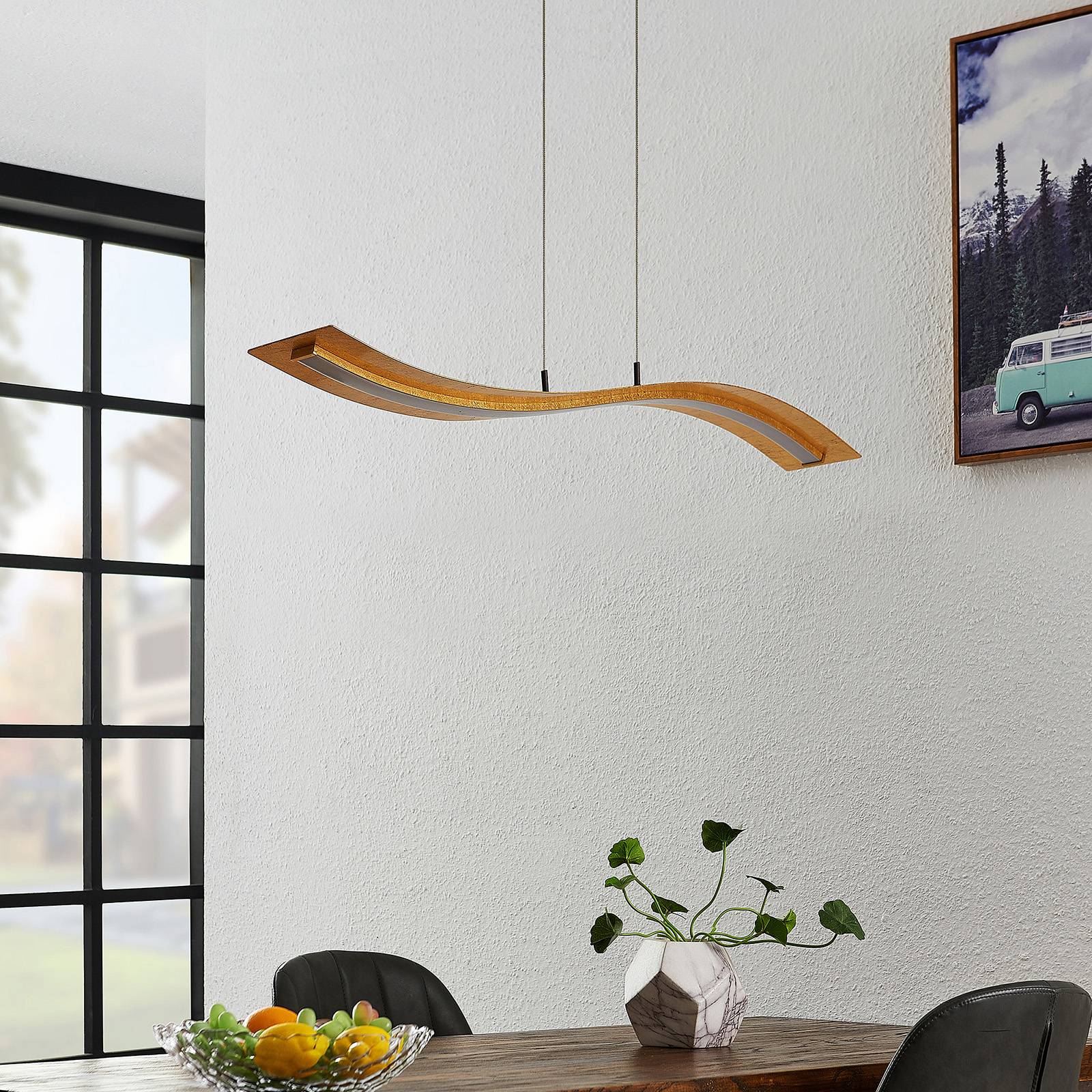 Lindby Larisa LED-hengelampe, 115 cm lang