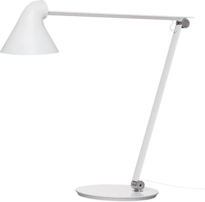 Louis Poulsen NJP Bordlampe m/Fot 2700K Hvit - Louis Poulsen  hvit