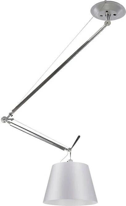 Artemide Tolomeo Decentrata Pendel Grå - Artemide  Grå  Ø 240 mm