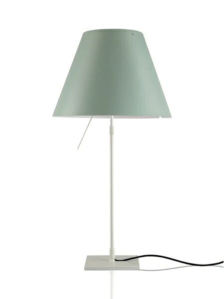 Luceplan Costanza Bordlampe m/Dimmer Alu/Comfort Green - Luceplan  grønn  760 - 1100 mm