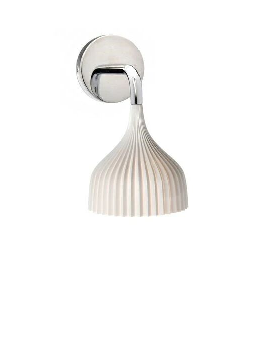 Kartell E' Vegglampe Hvit - Kartell  hvit  135 mm