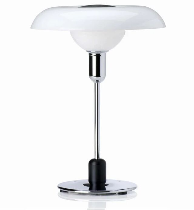 Piet Hein RA 400 D Bordlampe Opal Glass - Piet Hein  Opaliseret  415 mm