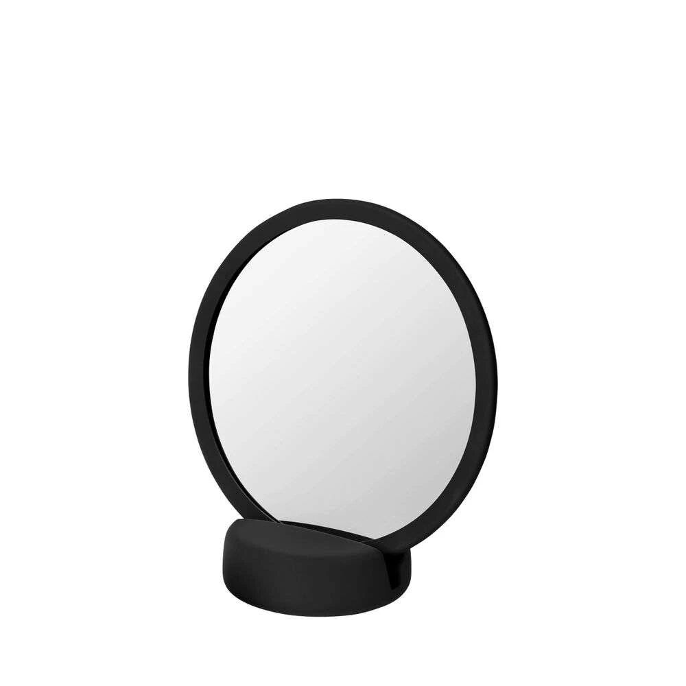 Blomus Sono Vanity Mirror Black - Blomus  svart  185 mm+170 mm
