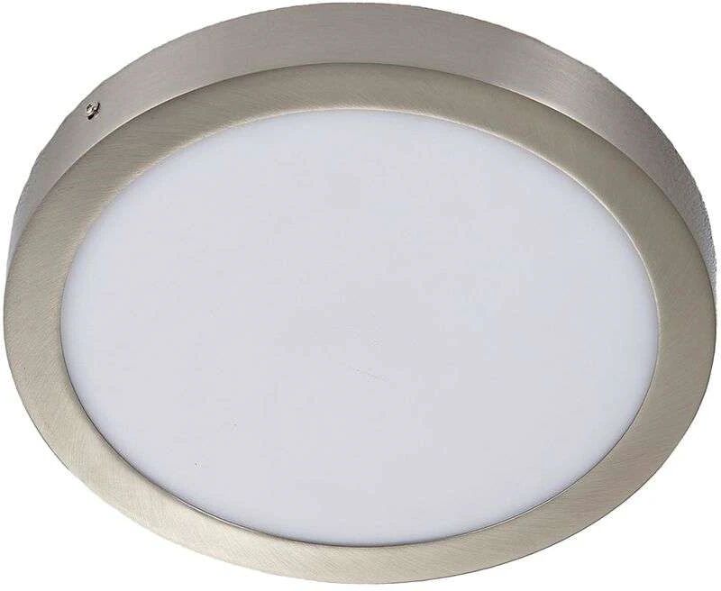 Lindby Milea Round Taklampe Satin Nickel - Lindby    300 mm