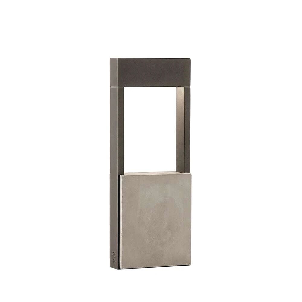 Lucande Tekiro Solcelle Hage Lampe H45 Grey - Lucande  grå  450 mm+170 mm