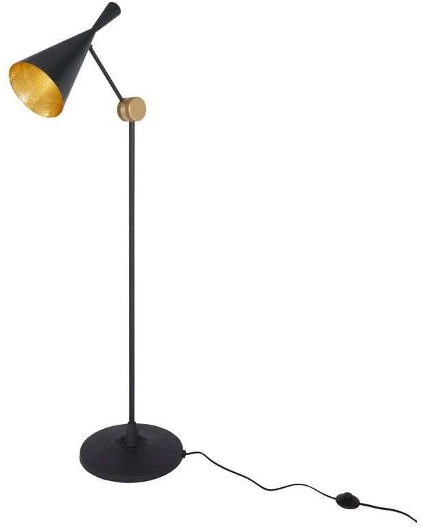 Tom Dixon Beat Gulvlampe Svart - Tom Dixon  svart  +350 mm