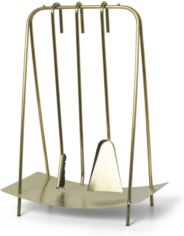 Ferm Living Port Fireplace Tools Brass - Ferm Living  messing  550 mm