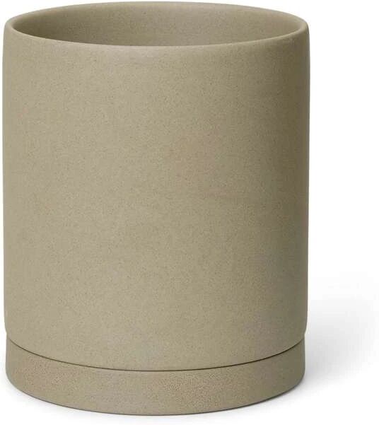 Ferm Living Sekki Pot Large Sand - Ferm Living  sand  155 mm