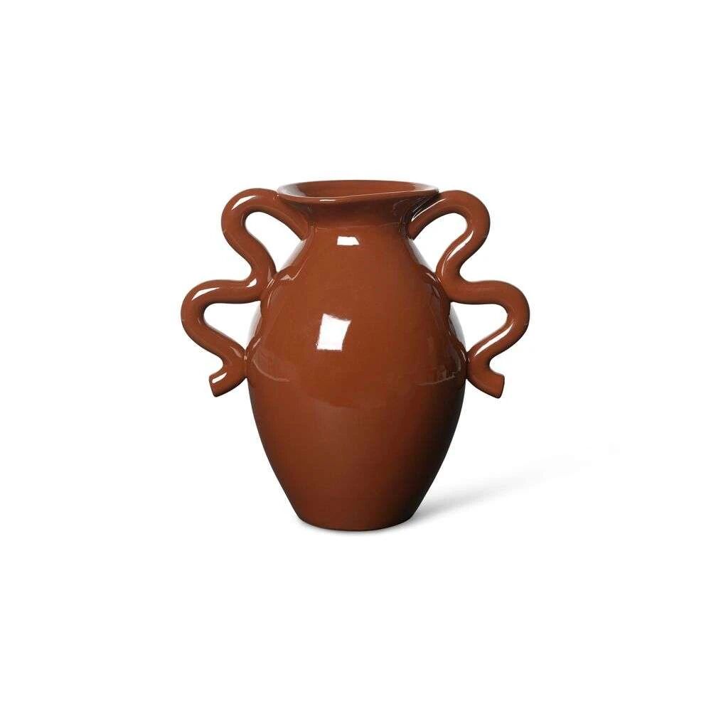 Ferm Living Verso Table Vase Terracotta - Ferm Living    180 mm