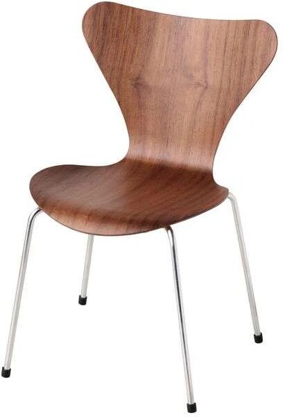 Fritz Hansen Miniature Series 7™ Walnut - Fritz Hansen  Valnøtt  130 mm