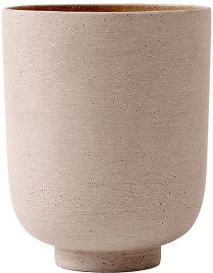 &Tradition Collect Planter Pot SC72 Ochre Tall - &Tradition    200 mm