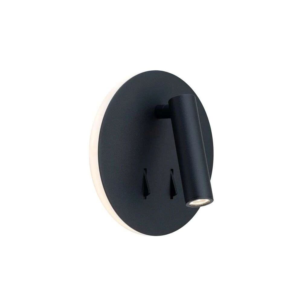 Antidark Circle Vegglampe Black - Antidark  svart  150 mm