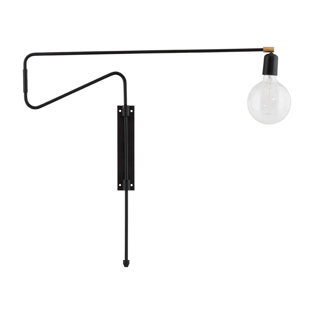 House Doctor Swing Vegglampe 70cm Sort - House Doctor  svart