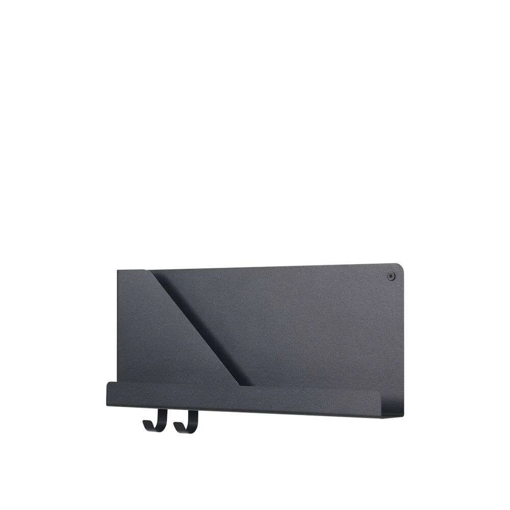 Muuto Folded Shelves 51x22 cm Black - Muuto  svart  220 mm+510 mm