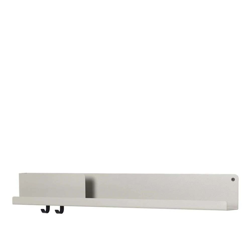 Muuto Folded Shelves 96x13 cm Grey - Muuto  grå  130 mm