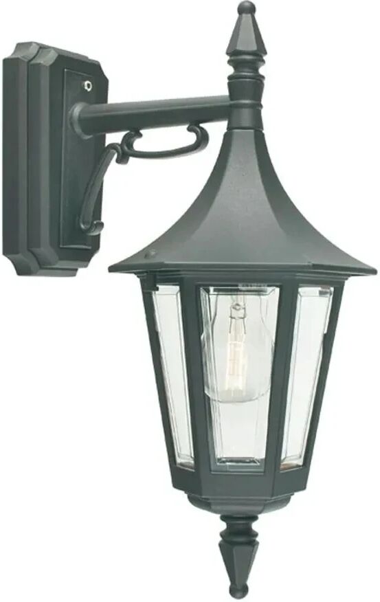 Norlys Rimini/Milano Down Utendørs Vegglampe Svart - Norlys  svart  430 mm+260 mm