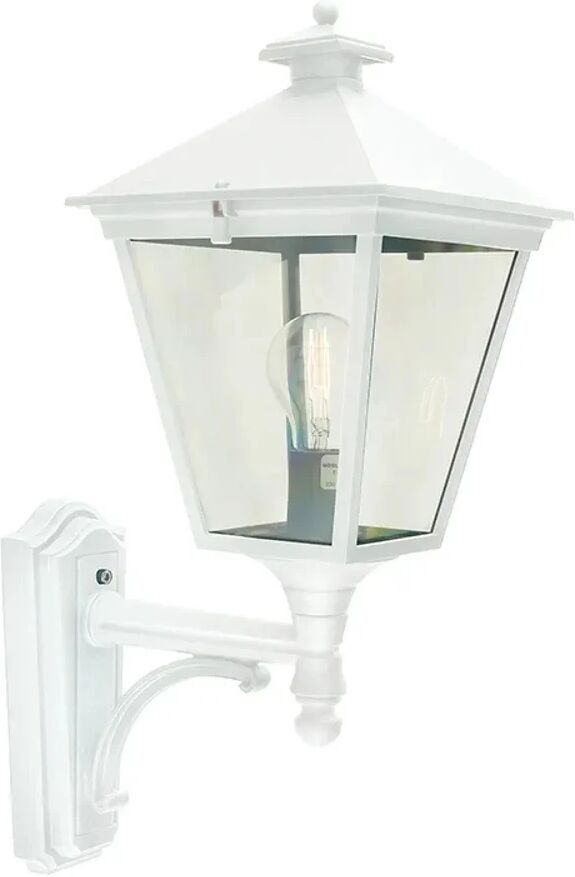 Norlys London Up Utendørs Vegglampe Liten Hvit - Norlys  hvit  520 mm+330 mm