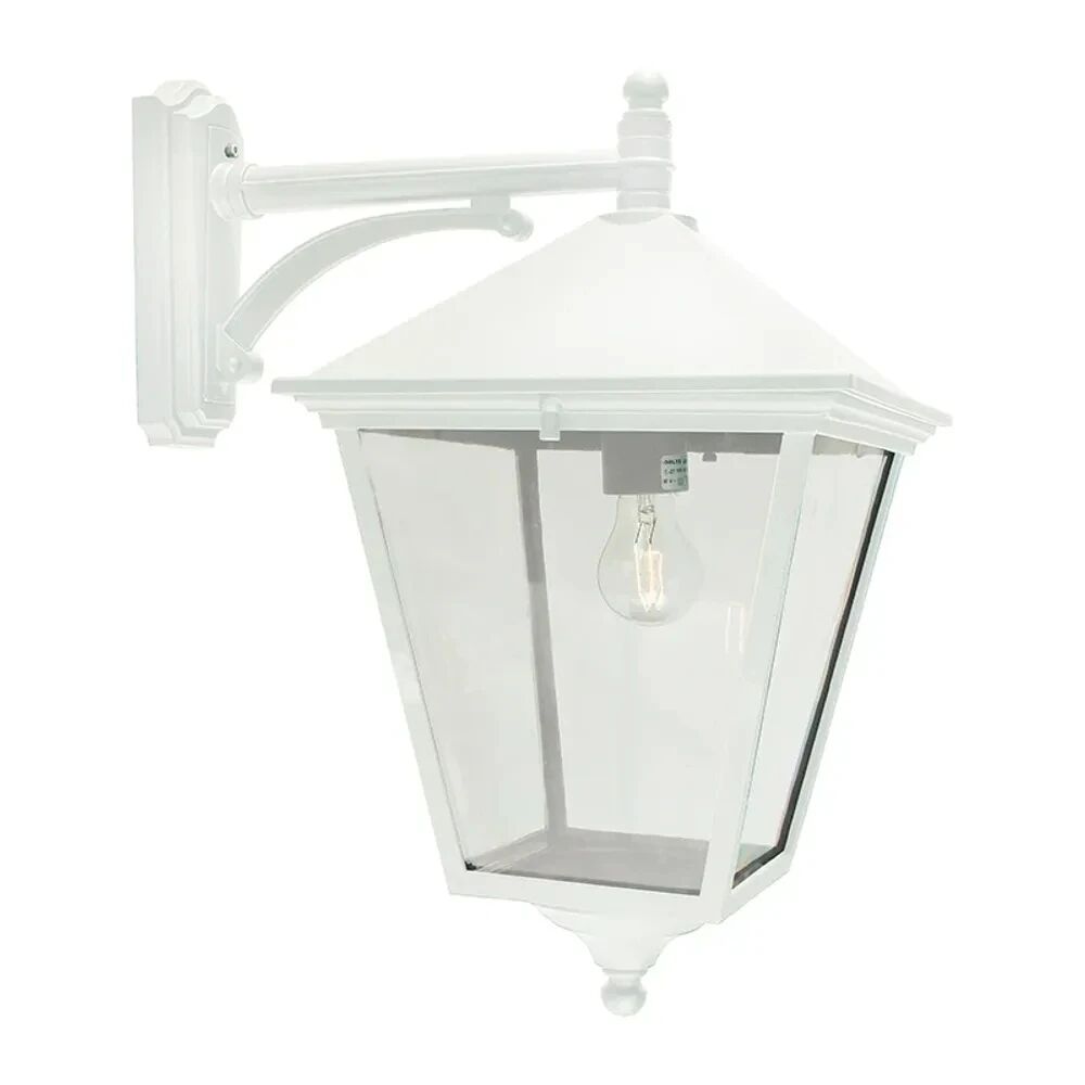 Norlys London Down Utendørs Vegglampe Stor Hvit - Norlys  hvit  560 mm+310 mm