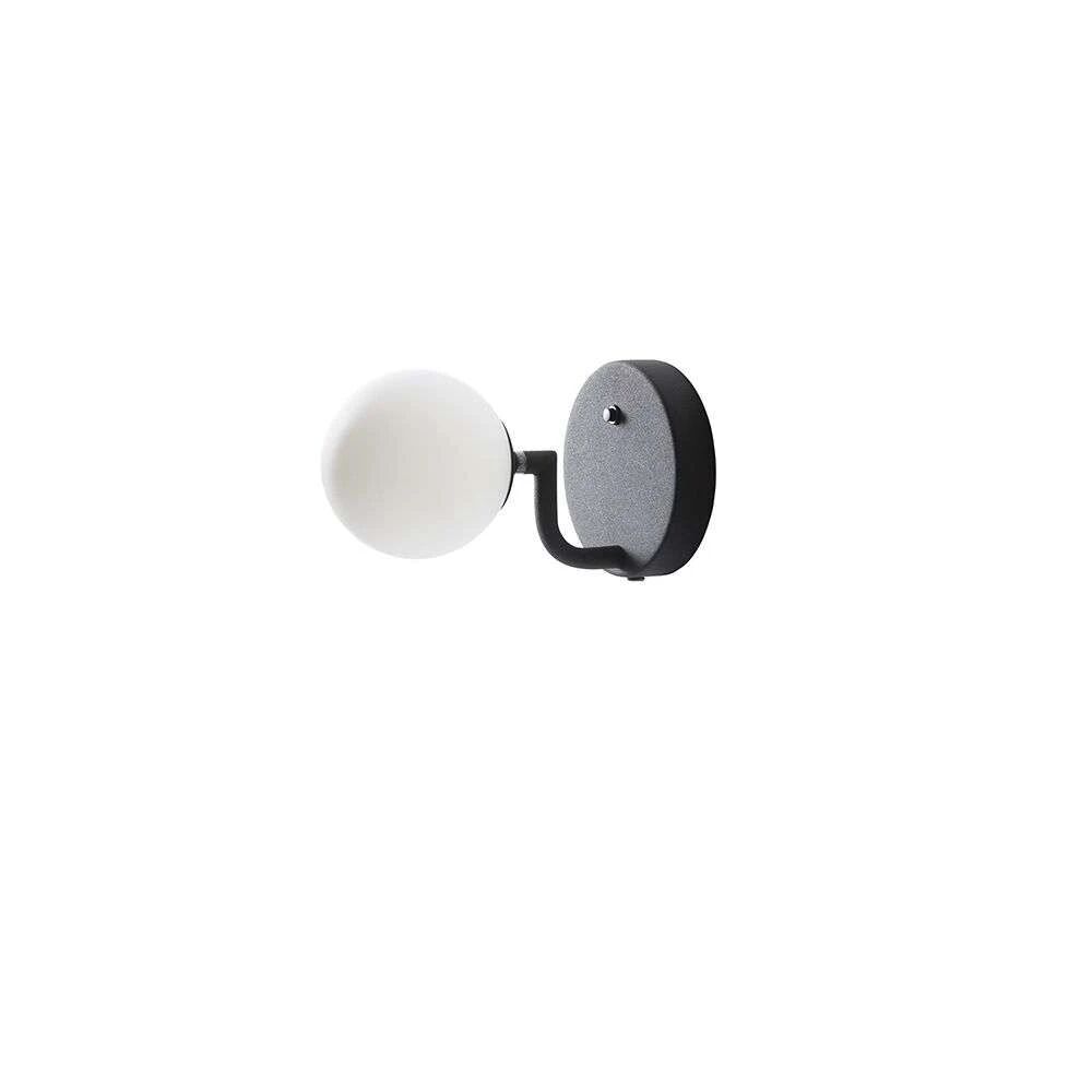 Pholc Mobil 12 Vegglampe Hardwired Black/Opal - Pholc    100 mm