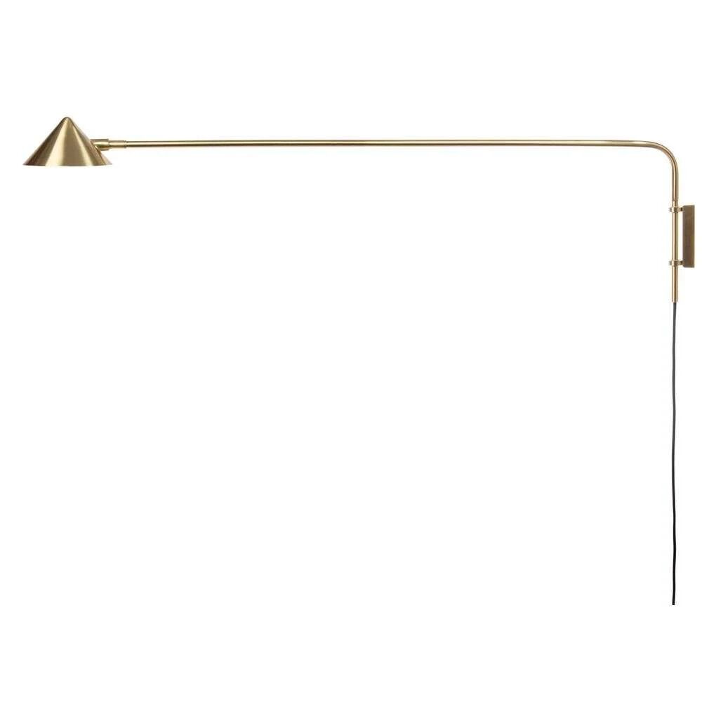 Watt & Veke Kelly Long Vegglampe Gold - Watt & Veke  Guld  140 mm